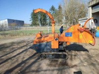 Jensen 530T önjárós Faaprítógép Ágdaráló Ágaprító
